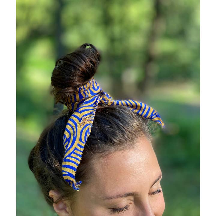 Seeds - Wholesale Fashion headband – women's - Silk Headband | Recycled Silk Sarees Made in India Unique1