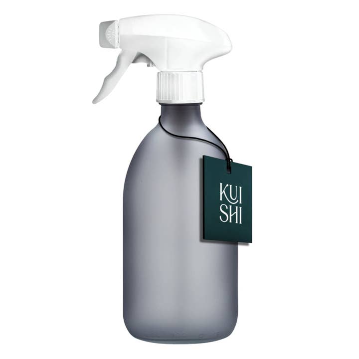 Frostet grå sprayflaske for engroshandel hos Ethereal Alchemy