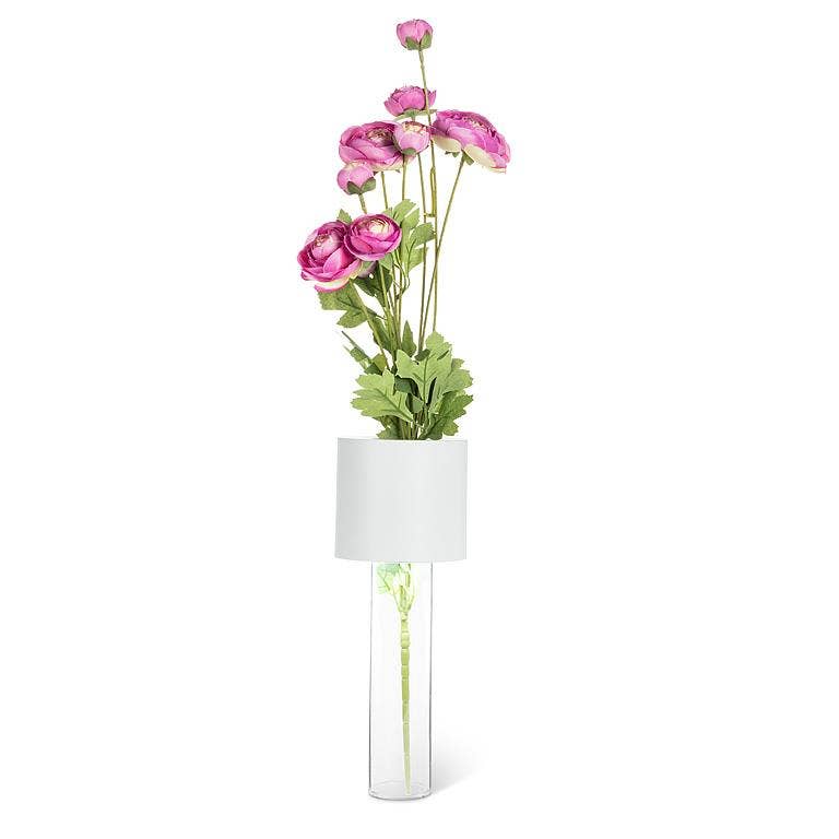 Abbott - Wholesale Accent/Desk Lamp - LED Vase Table Light-White-12"H - Clearance3