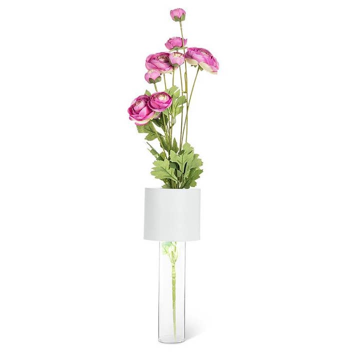 Abbott - Wholesale Accent/Desk Lamp - LED Vase Table Light-White-12"H - Clearance3