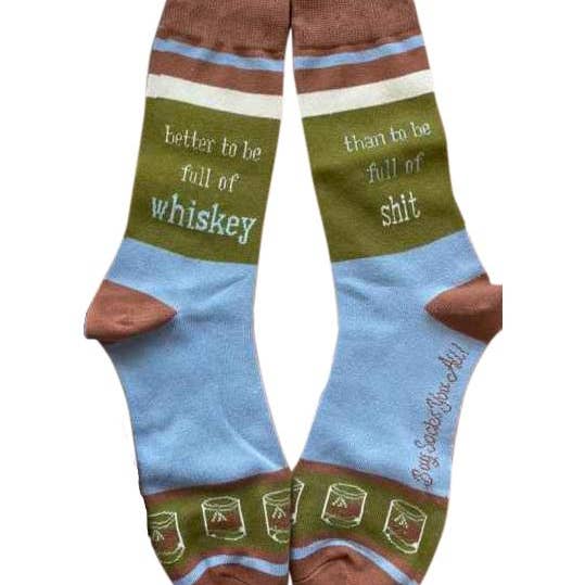 Better to be Full of Whiskey Men's Socks and other Purchase Wholesale whiskey socks. Free Returns & Net 60 Terms on Faire trending on Faire.