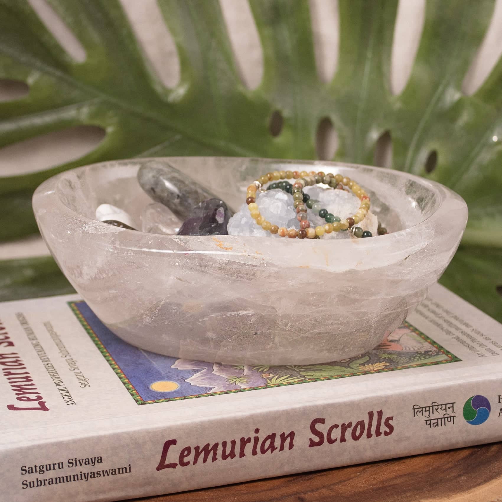 Tiny Rituals - Wholesale Decorative Plate/Dish/Bowl - Rare Clear Quartz Crystal Bowls - Large - 1 of a Kind24