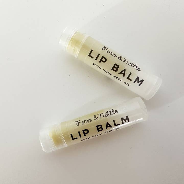 Lip Balm with Hemp Seed Oil for wholesale by Fern and Nettle