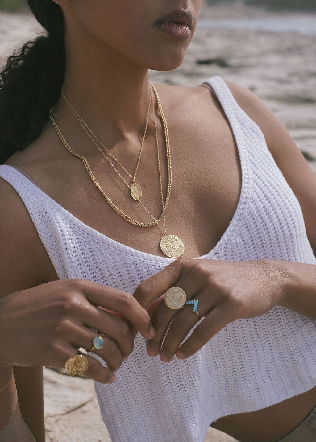 Studio Grun - Wholesale Pendant/Charm Necklace - Mountain Token Necklace8