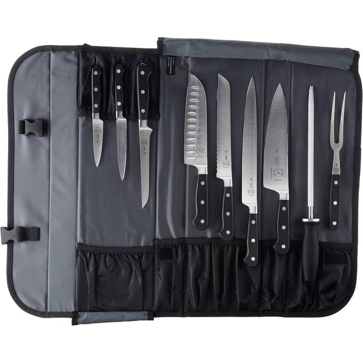 Mercer Culinary 10-Piece Forged Renaissance Knife Set,Black for wholesale by Barfly Mixology Gear & Mercer Culinary