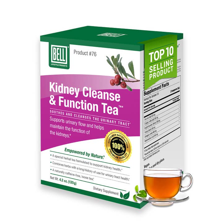 Kidney Cleanse & Function Tea™ - Supports Kidney Health for wholesale by Bell Lifestyle Products Inc.