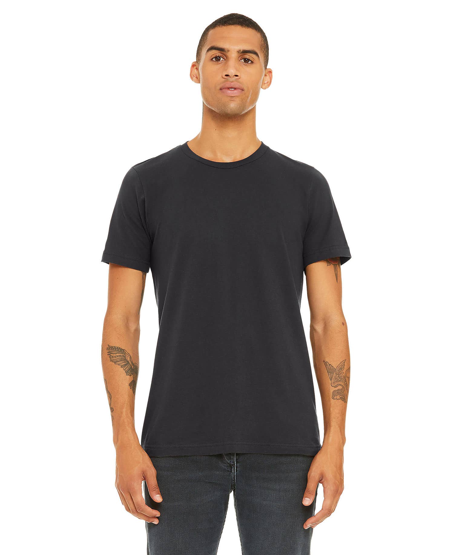 Print The Dream – Großhandel T-Shirt – Herren – Bella Canvas 3001 T-Shirt, unifarbene, weiche Unisex-Shirts13