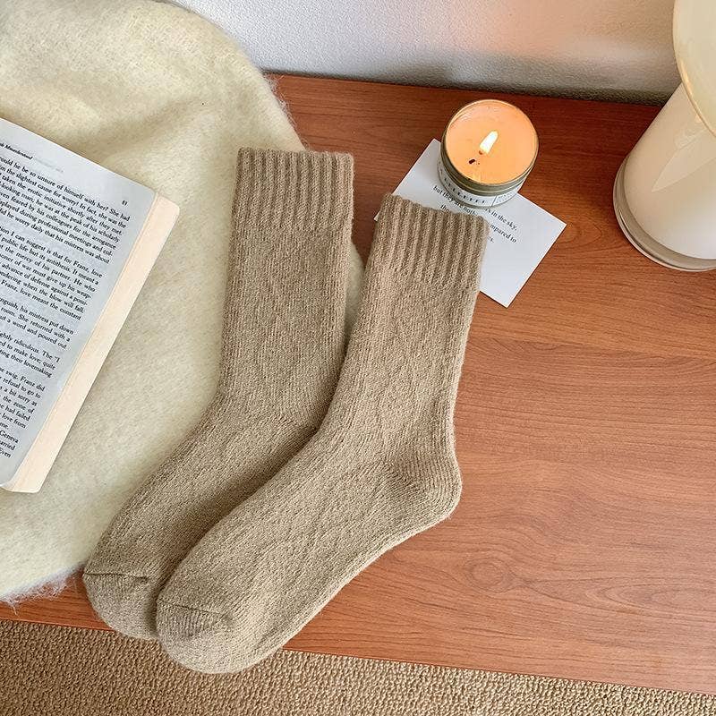 Tourtiwi – Großhandel Socken – Damen – Dicke warme Winter-Damensocken aus Frottee3