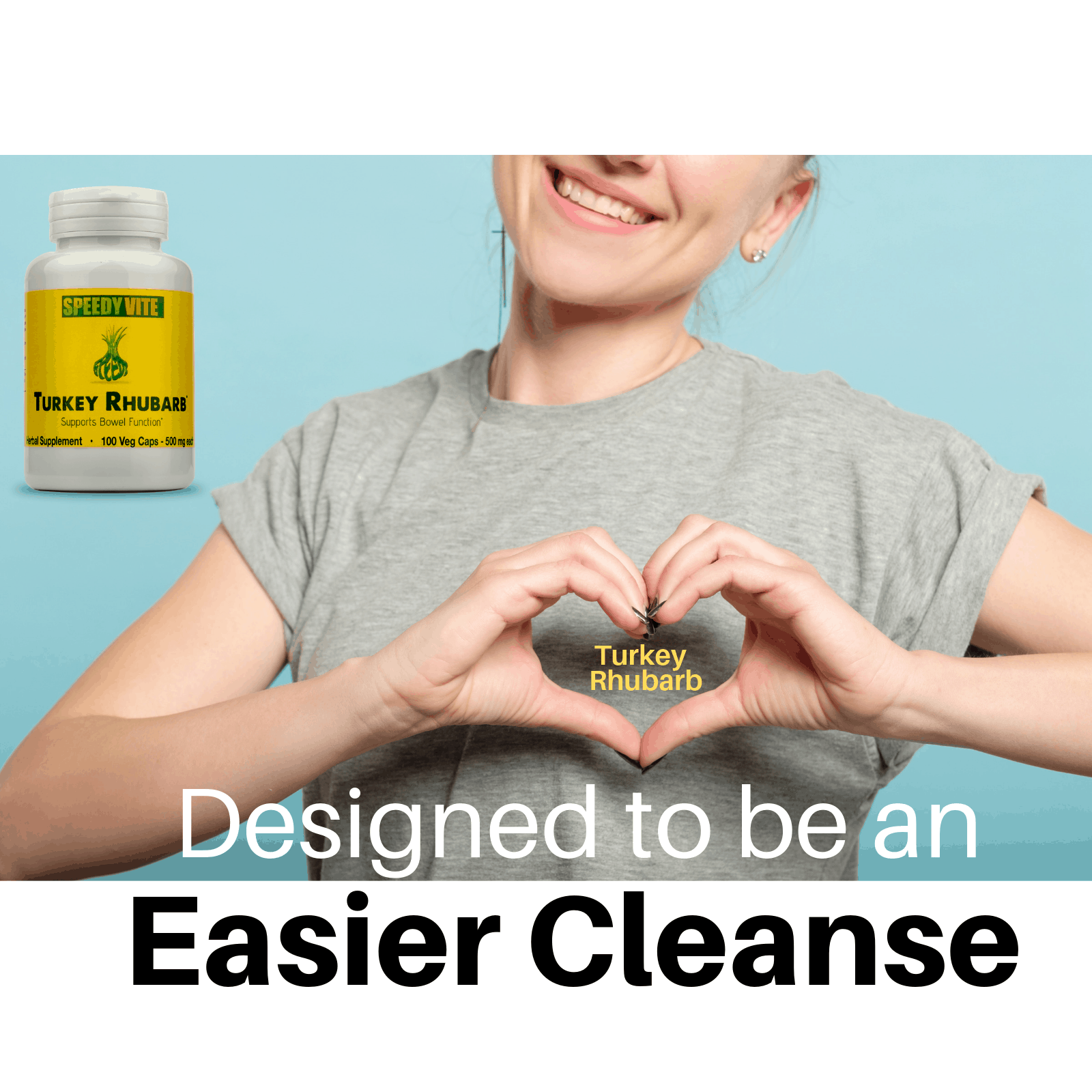 SpeedyVite® - Wholesale Voedingssupplement/vitamine - SpeedyVite® Kalkoenreiniger voor middelgrote dikke darm en rabarber (120/100 groenten)3