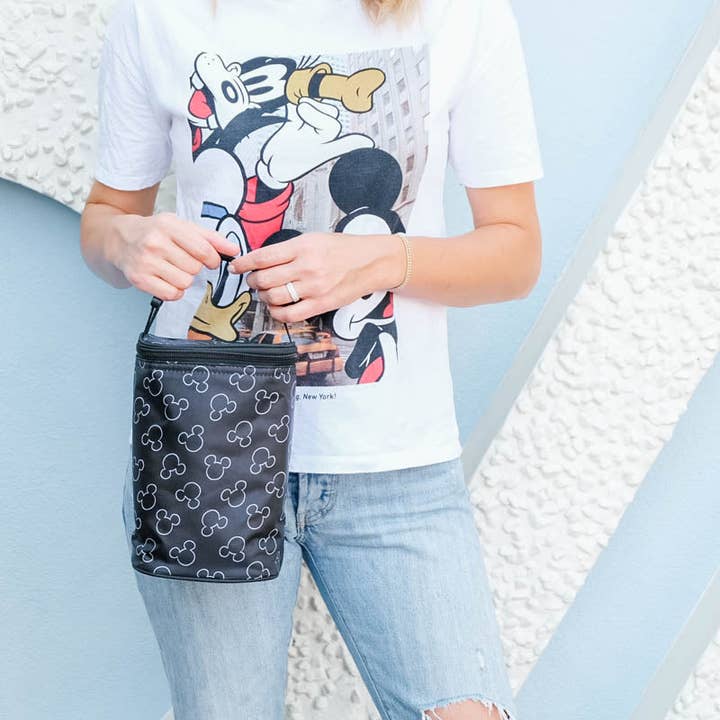 J.L. Childress - Wholesale Cooler/Cooler Bag - Disney Baby TwoCOOL Double Bottle Cooler, Mickey Black