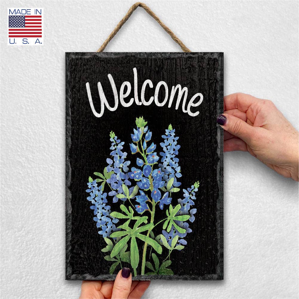 ST Creations - Vente Pancarte - Bienvenue chez Bluebonnet - Slate Impressions4