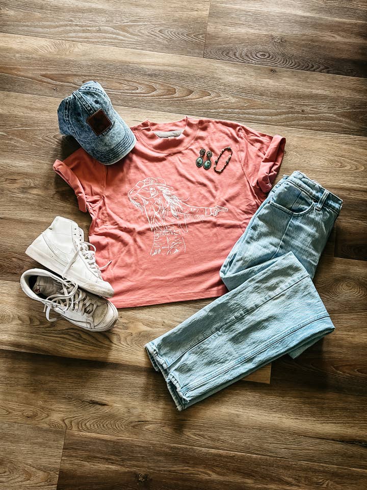 Shoota Boxy Tshirt- Mauvelous for wholesale by SRM Custom Art & Design