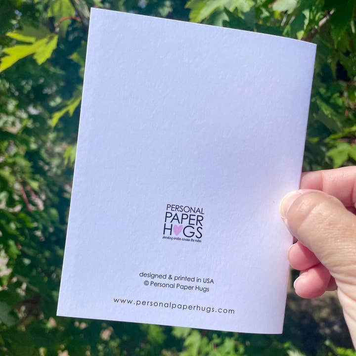 Personal Paper Hugs - Wholesale Everyday Greeting Card - Funny Dumpster Fire Greeting Card, Everything is Fine, Dark 1