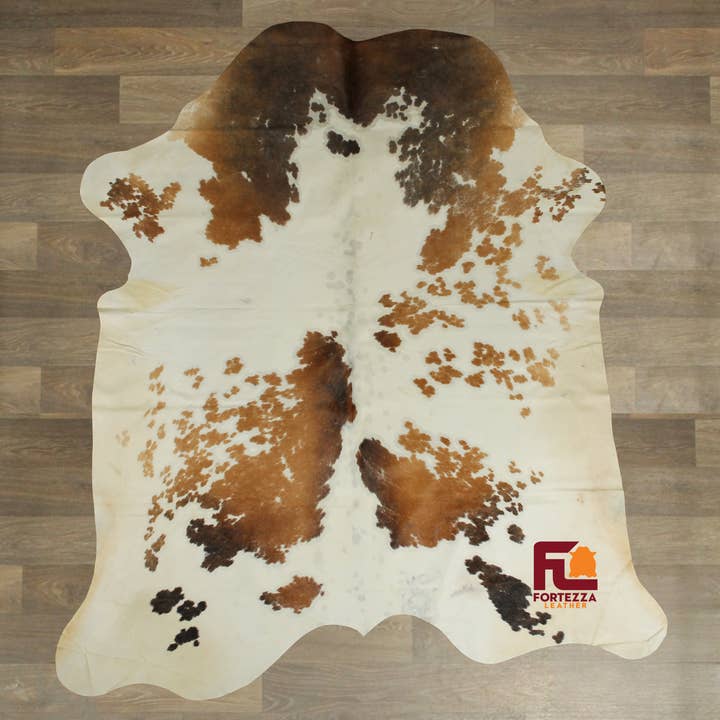 Exotic Cowhide Rug (Size 7'0'' x 7'0'') A058 for wholesale by Fortezza Leather