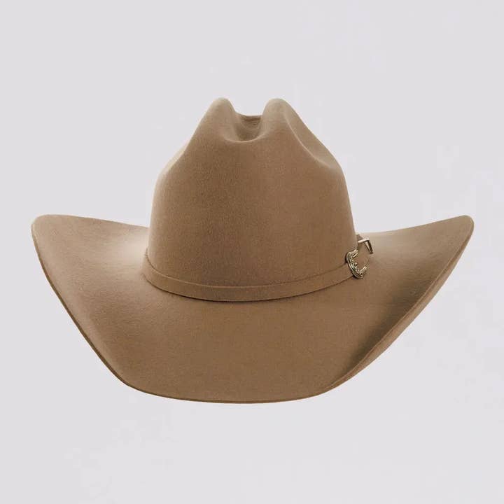 American Hat Makers - Wholesale Cowboy Hat - Unisex - 100% Wool Felt Western Cowboy Hat - Style Cattleman72