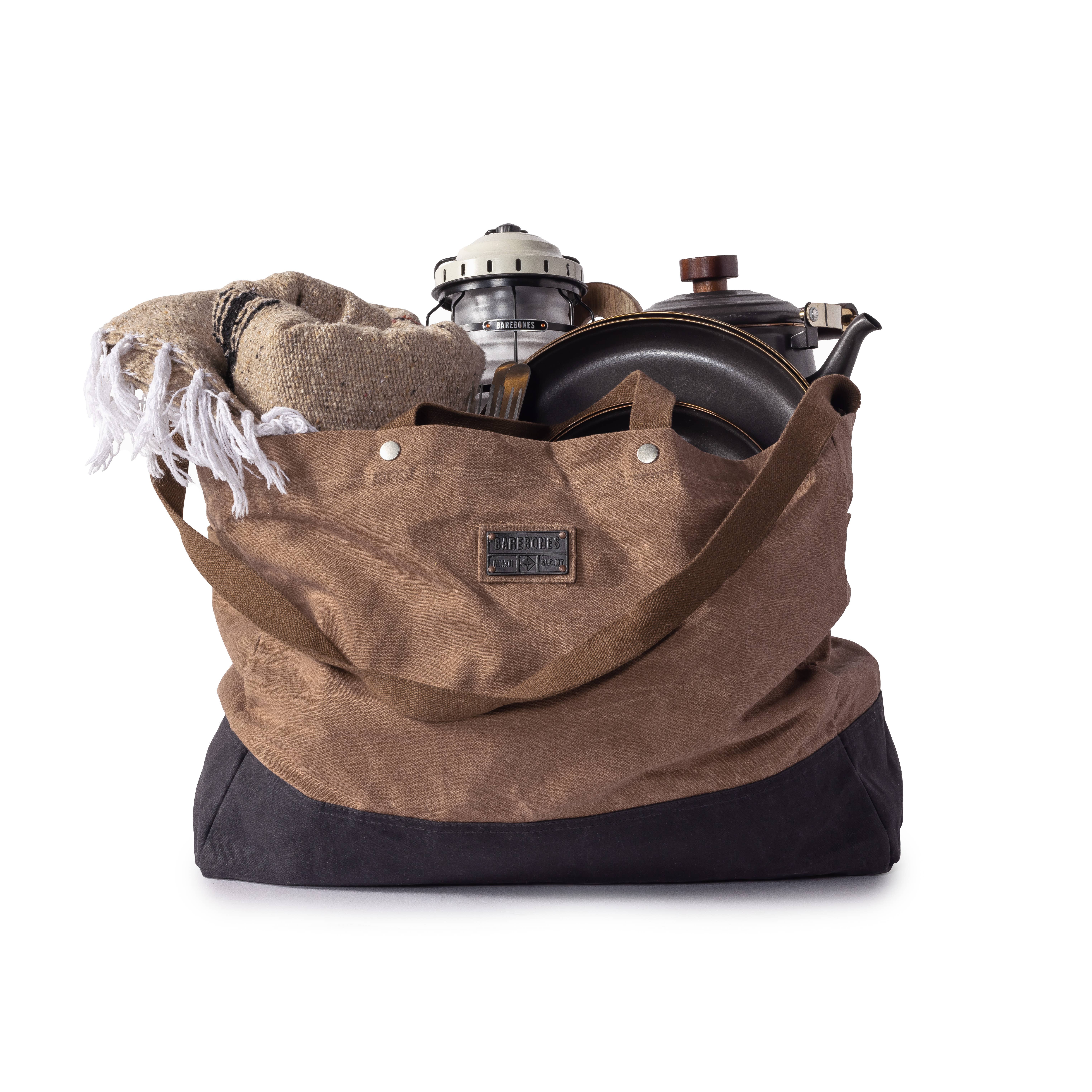 Barebones - Wholesale Tote Bag - Unisex - Neelum 40L Giant Tote- Waxed Canvas Bag10