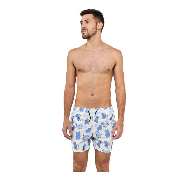 Spots Heren Short voor wholesale door Too Cool Beachwear