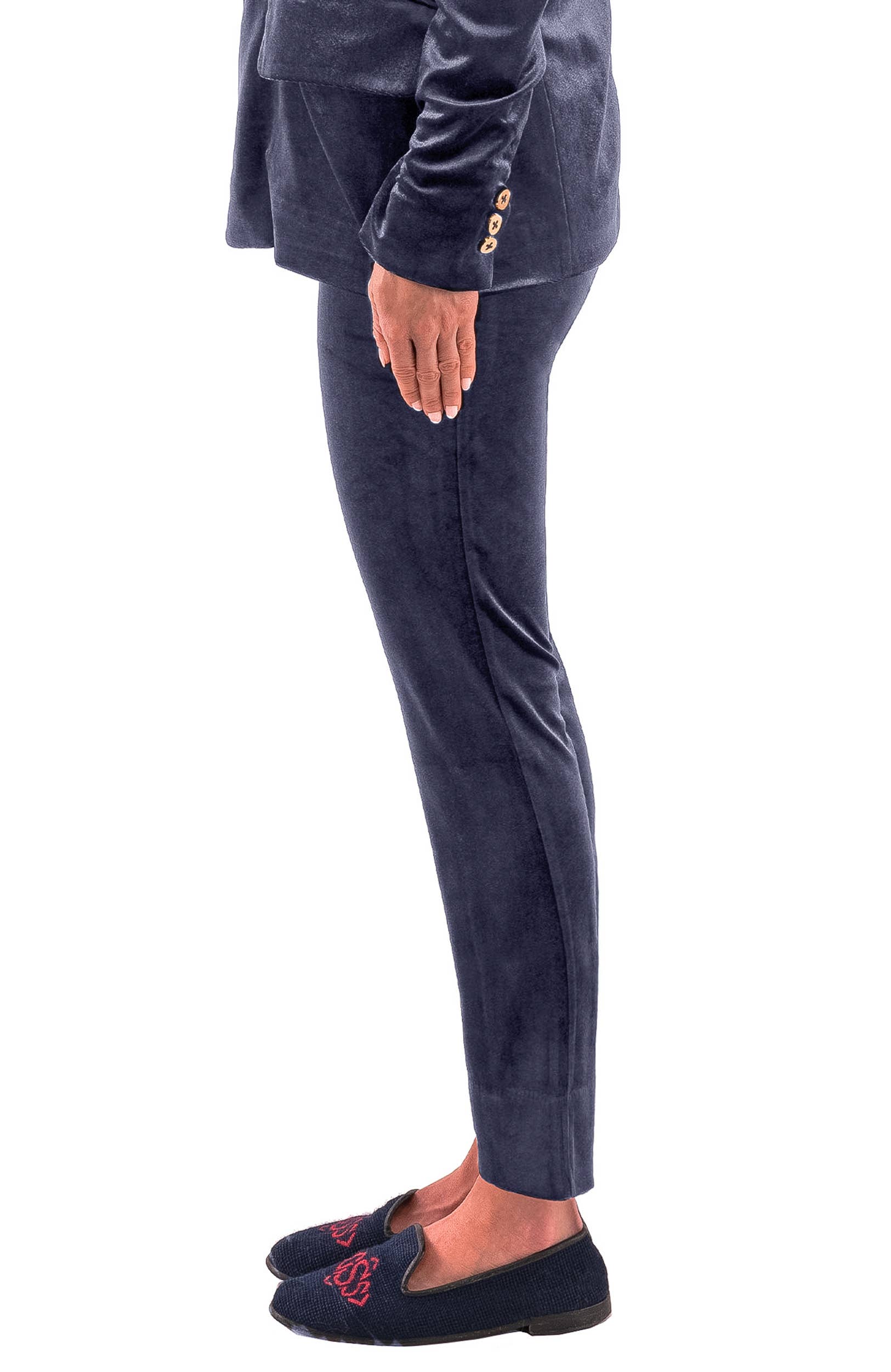 Gretchen Scott LLC - Vente Pantalon – femme - Pantalon GripeLess - Velours Soyeux7
