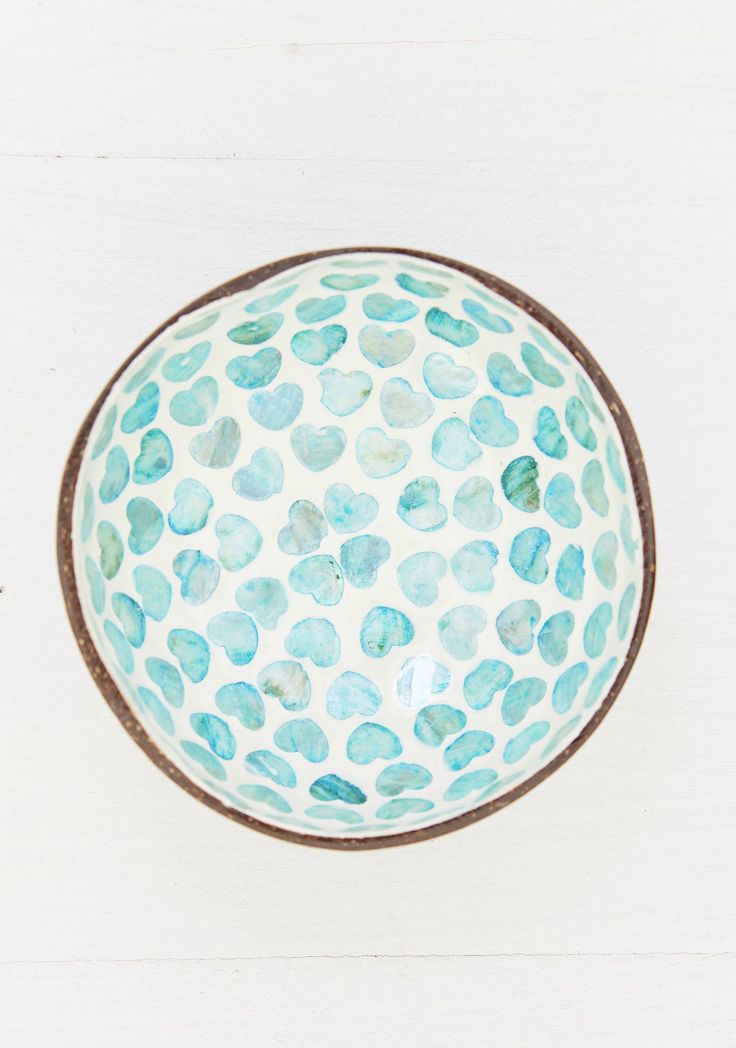 Namaste - Wholesale Bowl - Coconut Bowl, Shell Hearts2