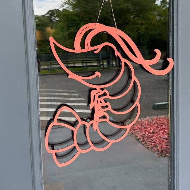 Colgador de Puerta de Camarones Bare Bones P014025 para venta al por mayor de Paisley Grace Makery