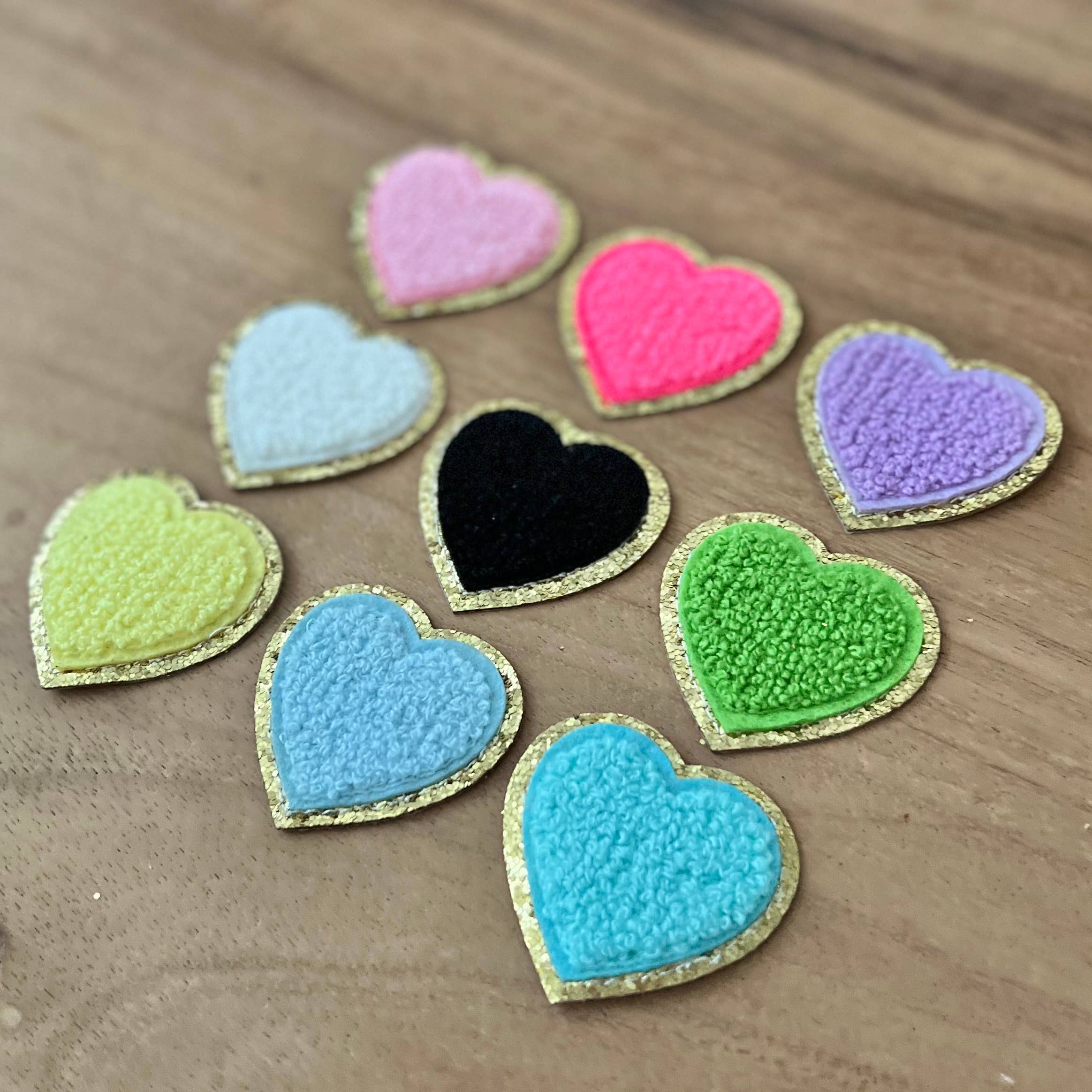 Palmy Pineapple - Wholesale Patch - Chenille Heart Patch | Self Adhesive Patches3