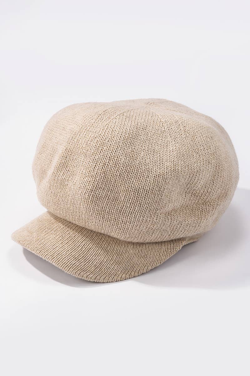 BYREN | ÉLINE L'ATELIER - Wholesale Newsboy/Schoolboy Hat - Women's - MJ304HK wool newsboy cap0