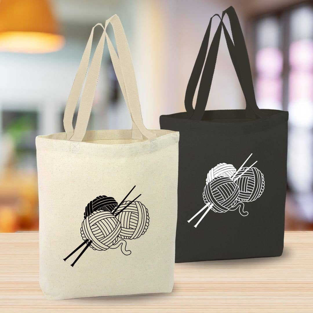 Anna B. Shop – wholesale Bärkasse - Unisex – Garnbollar Crocheter & Snitter Tygväska, anpassad väska1