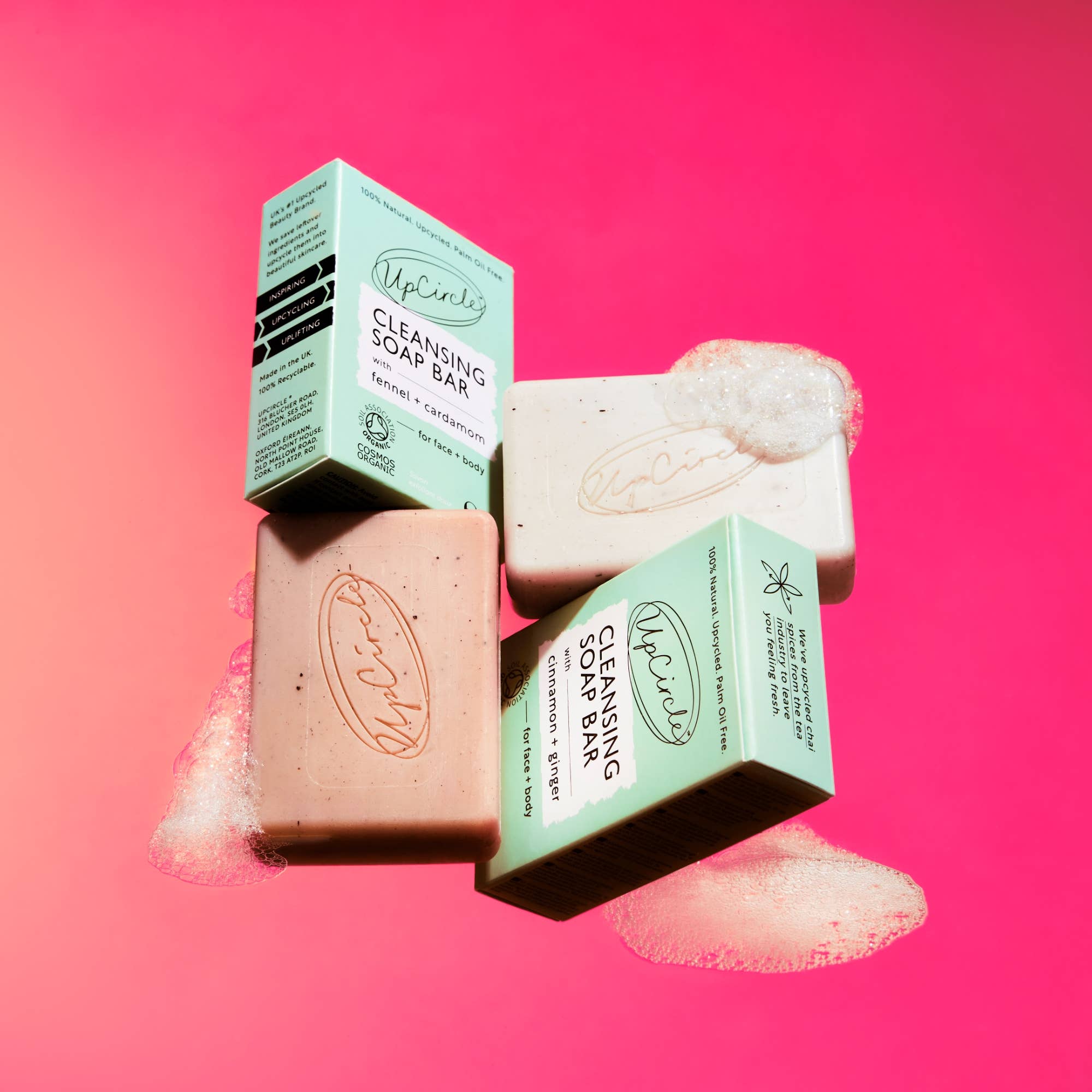 UpCircle Beauty UK – Großhandel Feste Seife – Eco Natürliche Vegane Reinigungsseife für festliche Duftgeschenke - Fenchel + Kardamom5