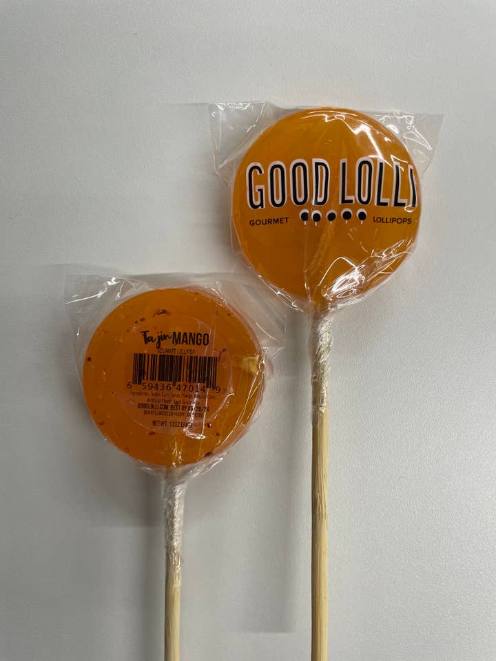 CHILE LIME MANGO LOLLIPOP for wholesale by Good Lolli
