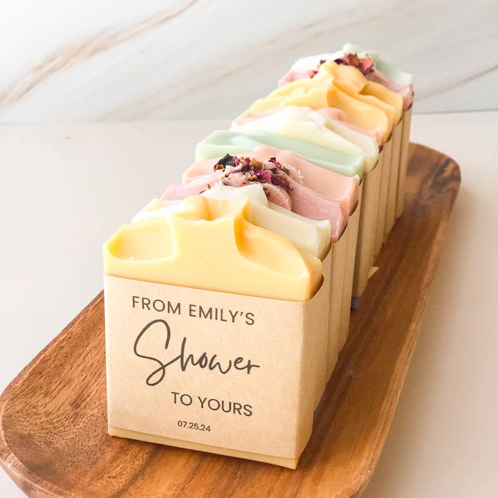 Sweet Caramel Shop - Wholesale Bar Soap - Bridal, Wedding & Baby Shower Soap Favors, Handmade Soap Bar