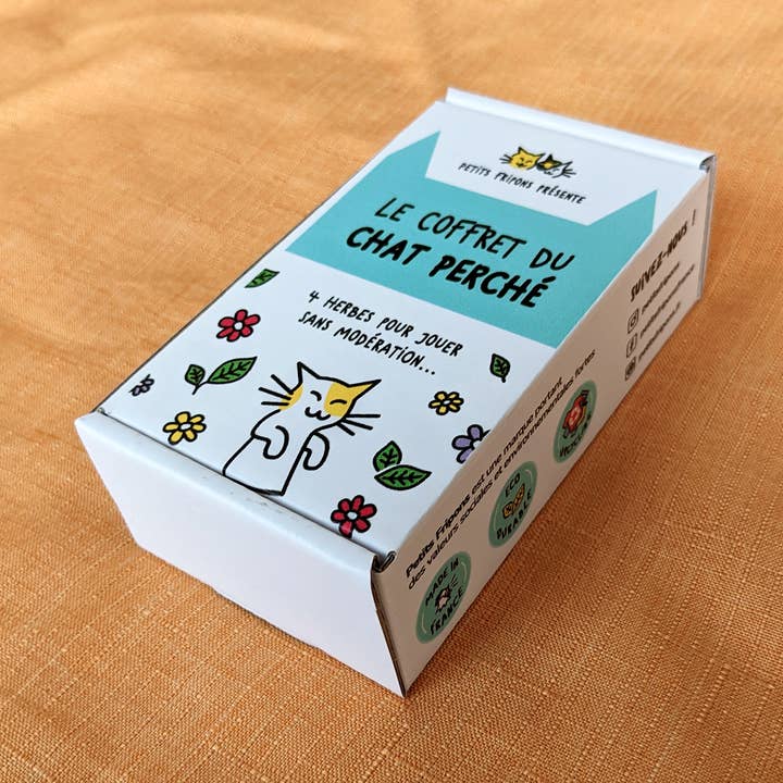 Cat herb discovery set for wholesale by Petits Fripons