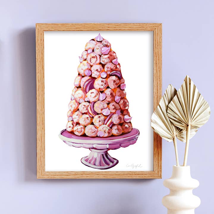 Croquembouche - Stampa d'Arte di Pasticceria per la vendita all'ingrosso da parte di Laurel Greenfield Art
