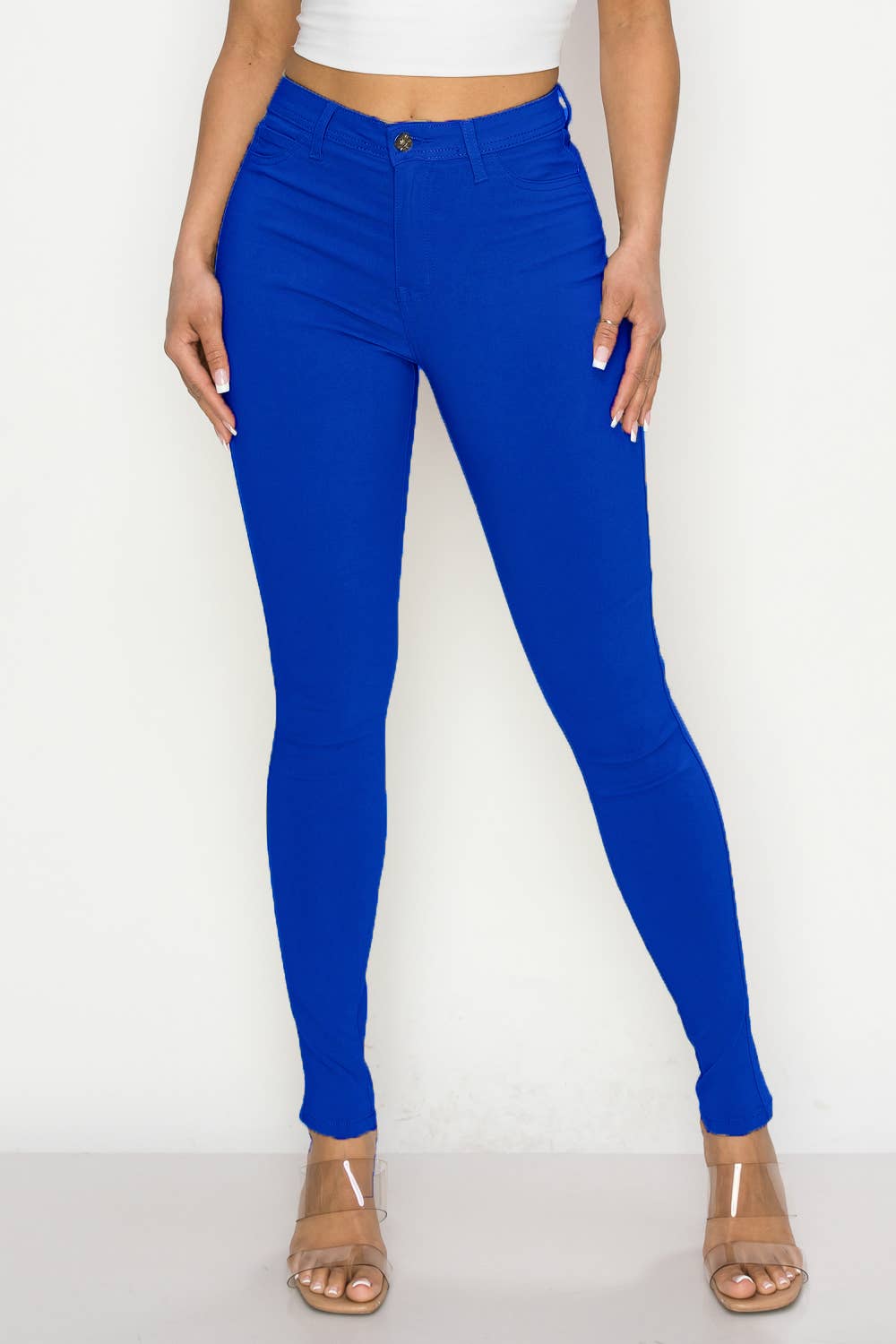 Denim Zone U.S.A. - Wholesale Jeans - Women's - HIGH WAISTED SUPER-STRETCH WOMEN'S SKINNY COLORED JEANS7