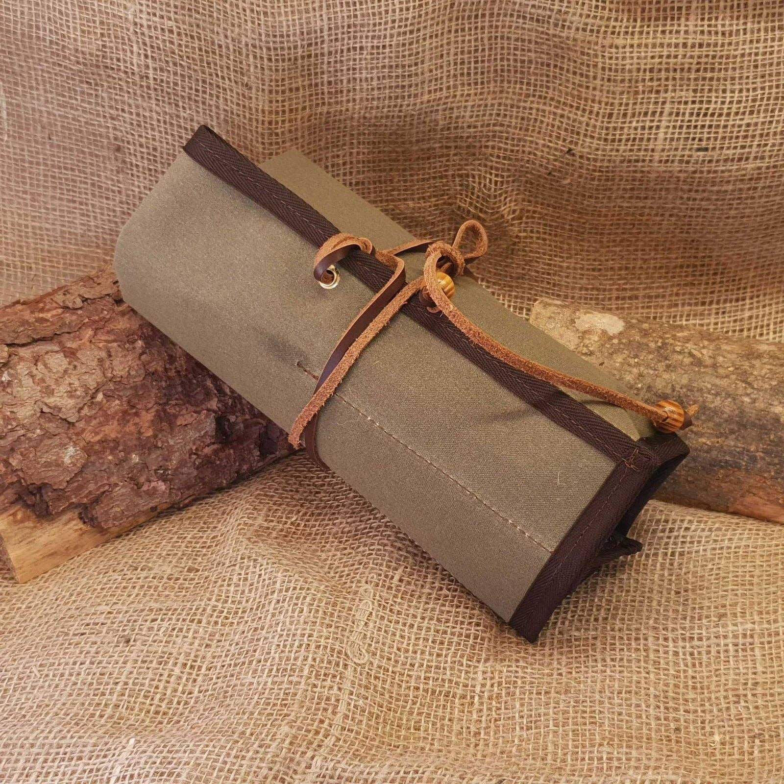 Journeyman Handcraft - Wholesale Pouch - Unisex - Canvas Tool Roll for Carving8