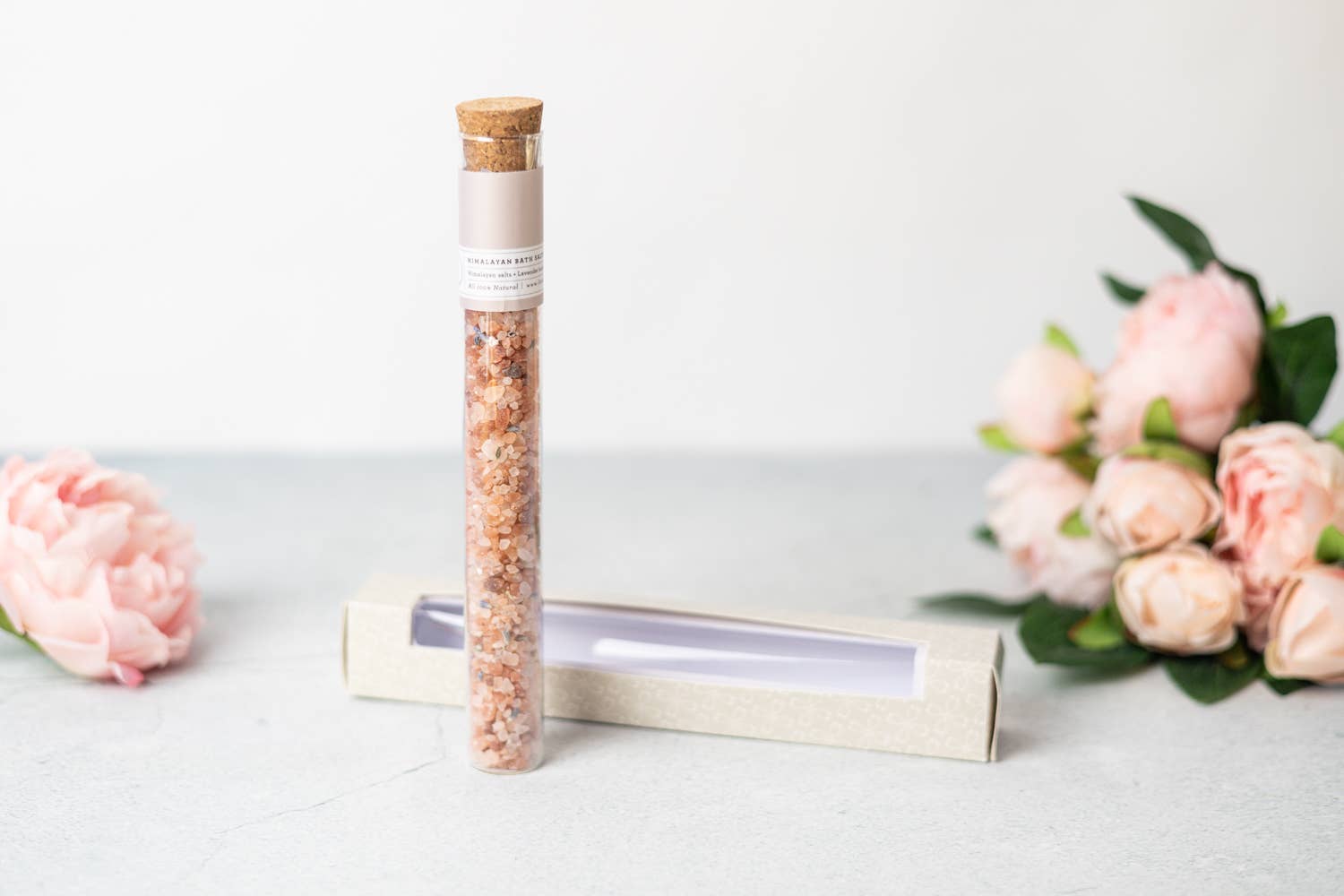 Lizush - Wholesale Bath Salts - NEW BATH SALTS IN A 8'' GLASS TUBE-bath soak, bath salts2