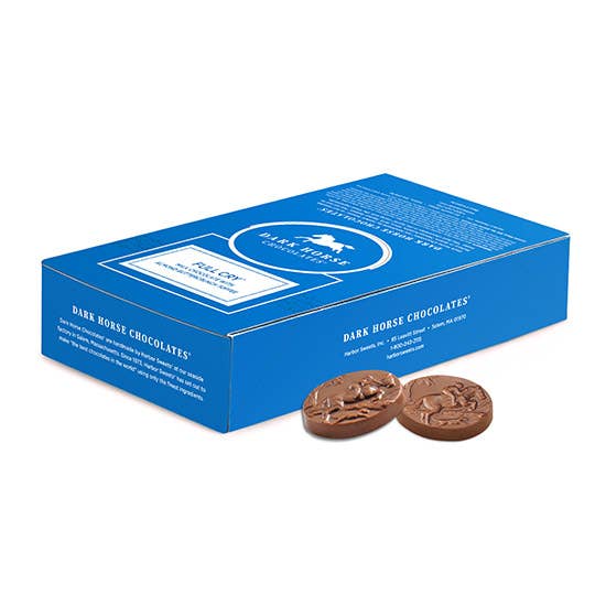 Milk Chocolate Almond Buttercrunch Full Cry Bulk Box 50 pc. for wholesale by Harbor Sweets Chocolates