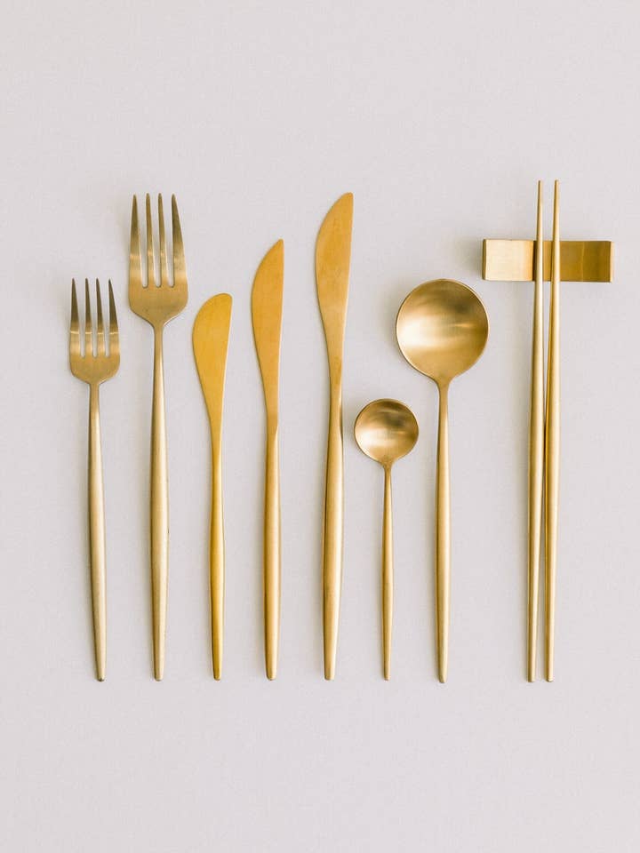 LUNA BESTIK//BØRSTET GULD for engroshandel hos borrowed BLU