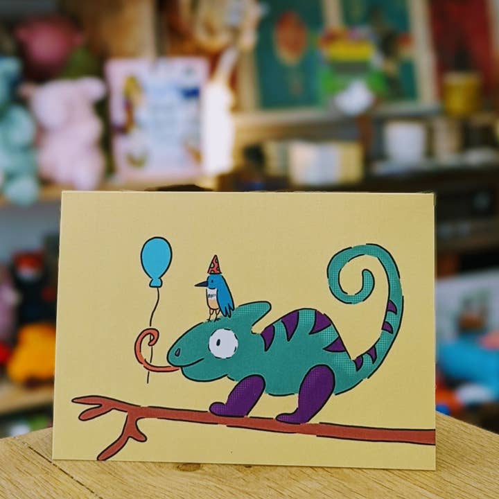 Studio Malou - Wholesale Birthday Card - Chameleon Map1