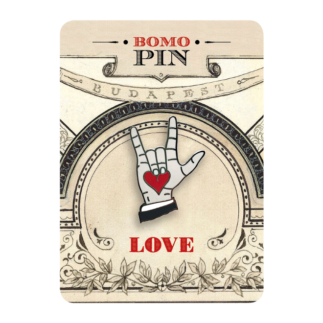 Bomo Art Budapest - Wholesale Lapel Pin/Button - Bomo Pin 4