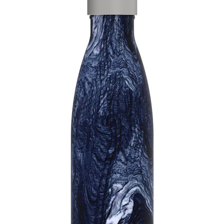 Stainless Steel Water Bottle - Azurite Marble for wholesale by S'well