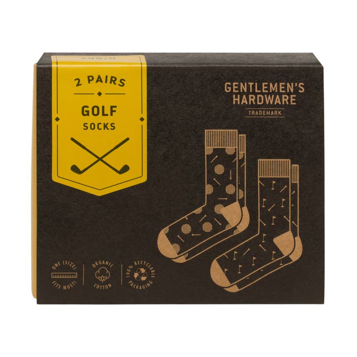 Golf Socks, Set of 2 for wholesale by Gentlemen's Hardware