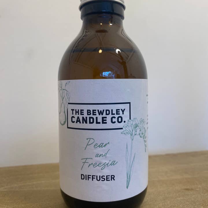 Pear & Freesia Room Diffuser 200ml for wholesale by The Bewdley Candle Co.