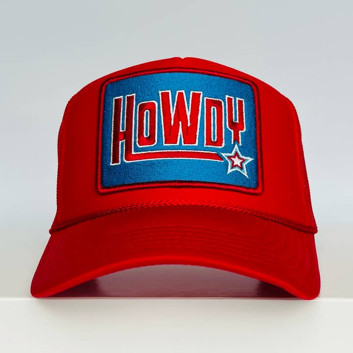 Howdy - Stars & Stripes (Red) for wholesale by Port Sandz
