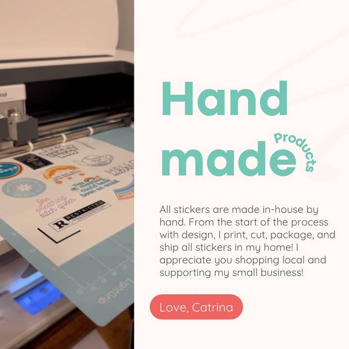 Catrina & Create - Venta al por mayor Pegatina - Adhesivo de vinilo Working Late Teacher | Humor corporativo