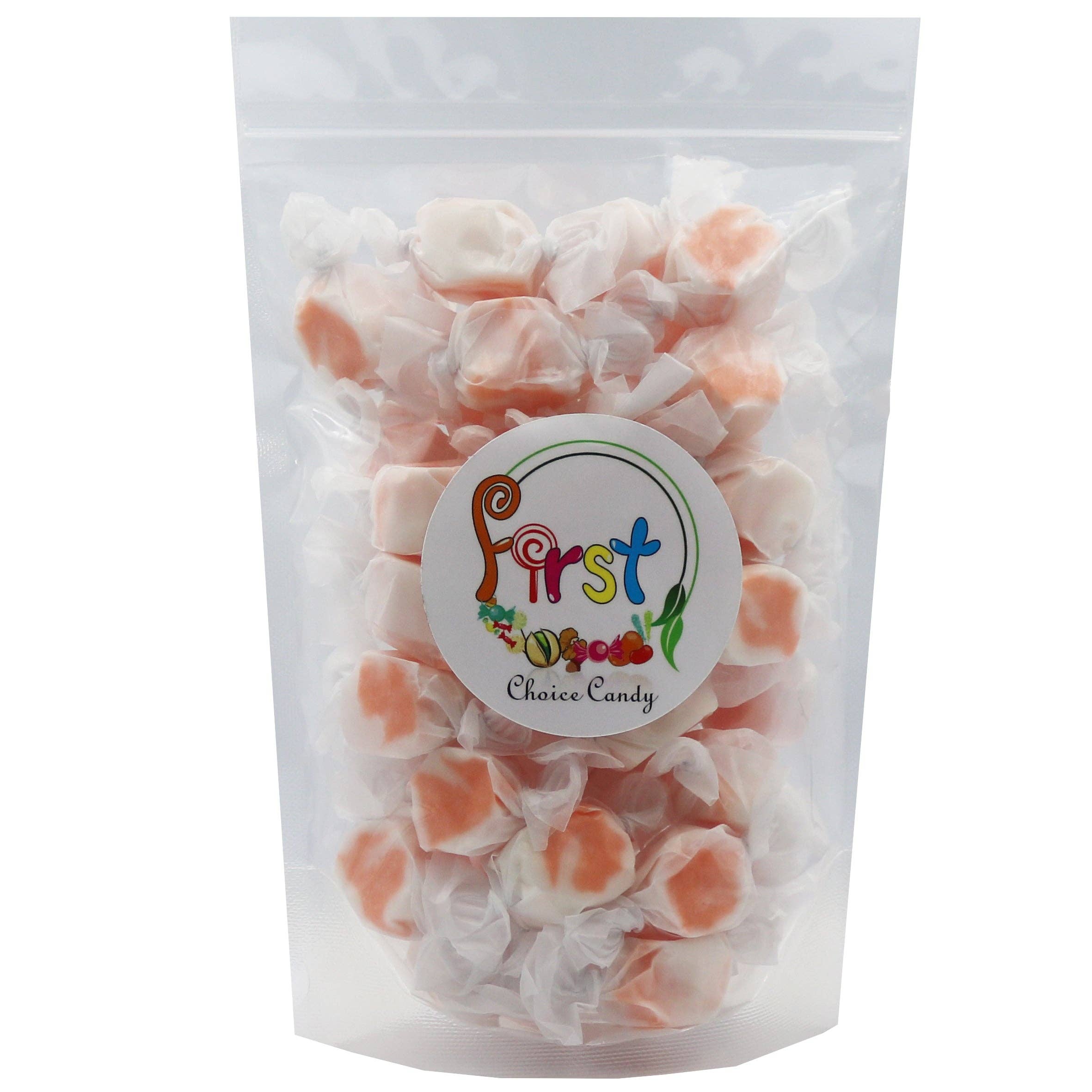 First Choice Candy - Wholesale Taffy - PEACHES & CREAM SALT WATER TAFFY2