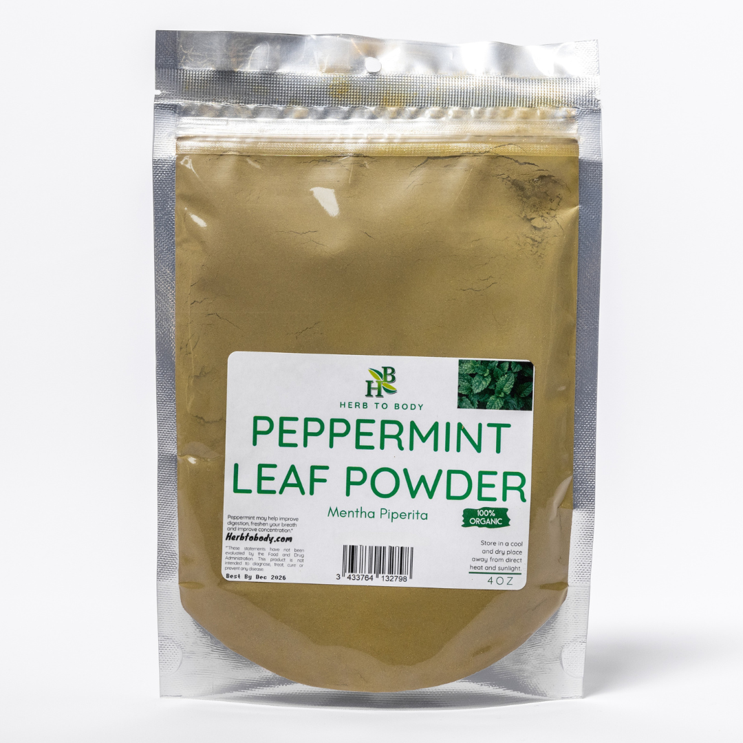 Herb To Body - Wholesale Protein/Superfood Powder - Peppermint Leaf Powder0