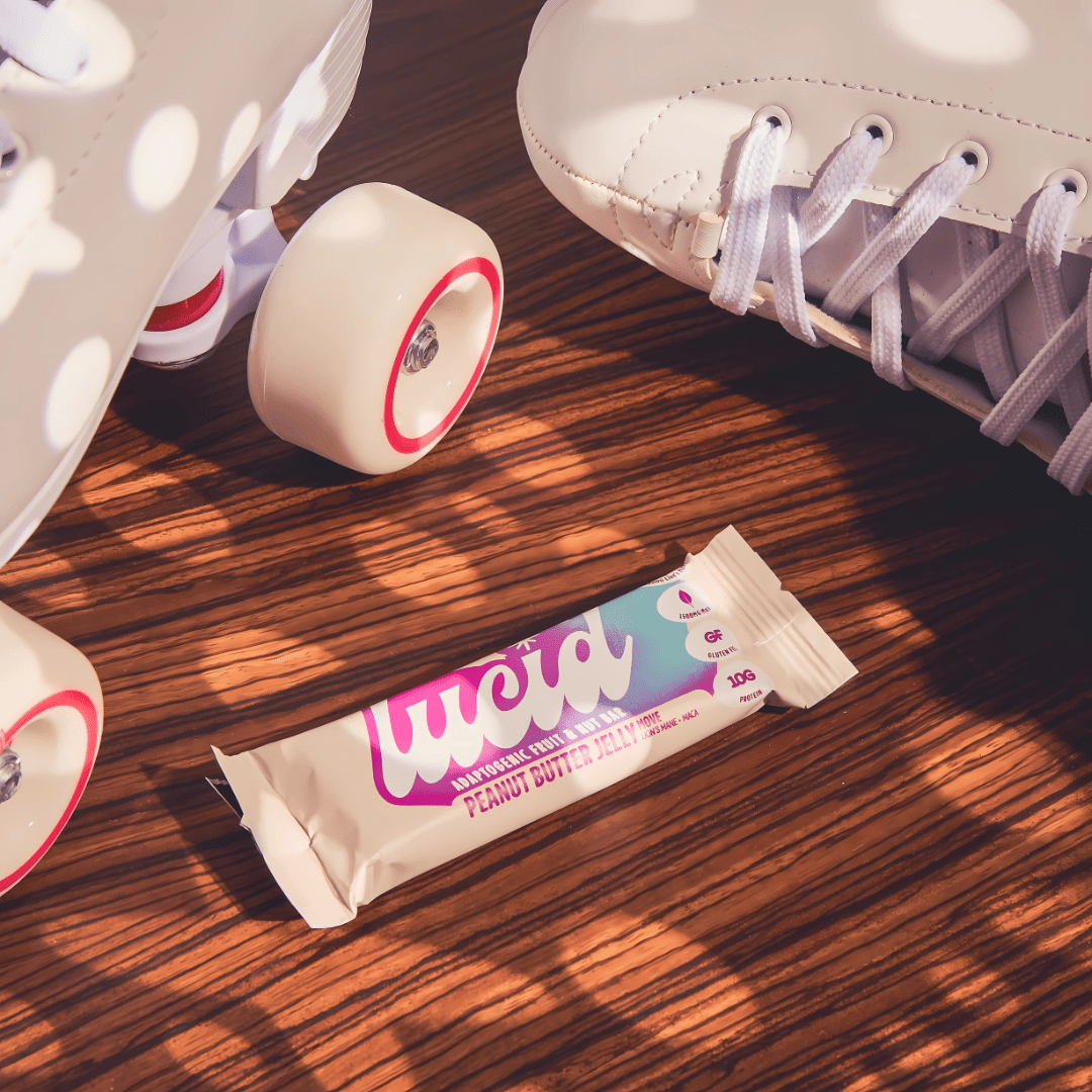 Lucid World – wholesale Snack bar – Peanut Butter Jelly | Protein, High Fibre, Mushroom Bars6