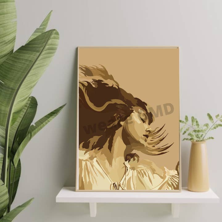 Onverschrokken print van Taylor Swift | Taylor Swift Print | Taylor's voor wholesale door WeareGMD