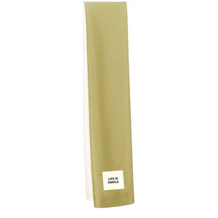 Écharpe La vie est simple SS26-01 pour la vente par Verb to do