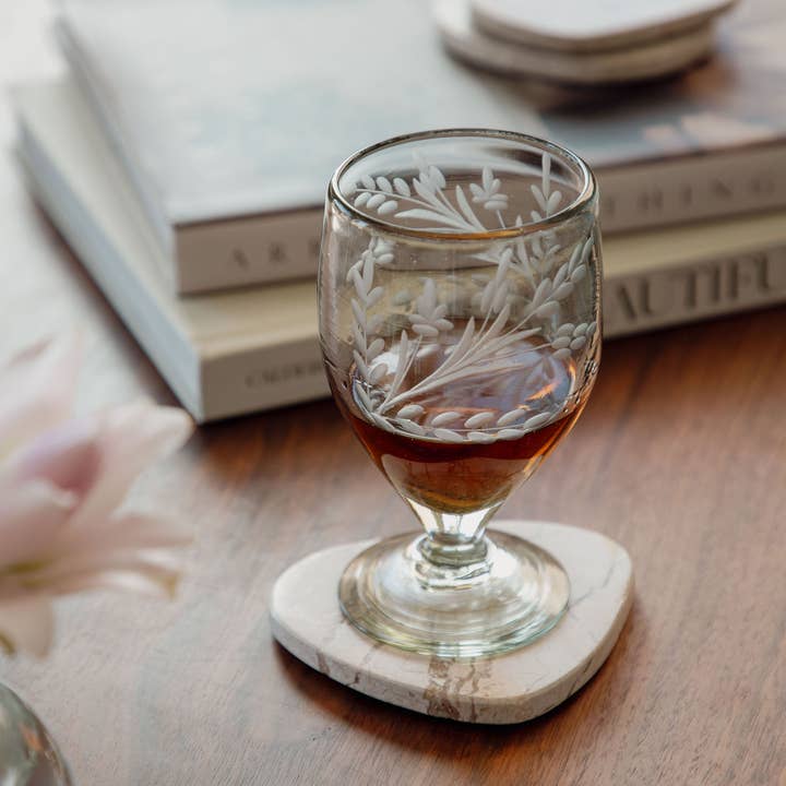 Villa Lua Home - Wholesale Wine Glass - Hand-etched Lua Glass
